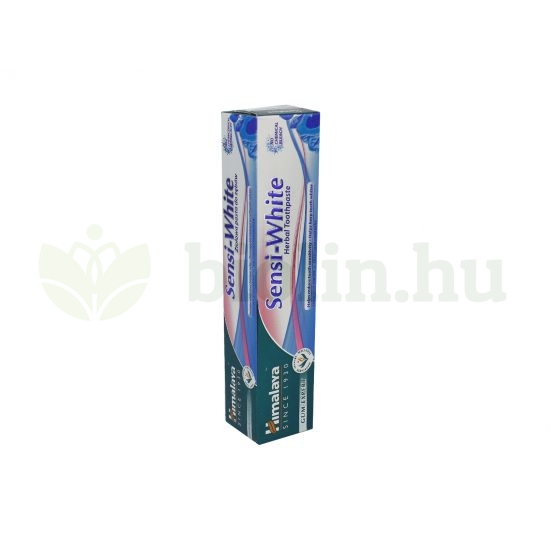  HIMALAYA SENSI WHITE GYÓGYNÖVÉNYES FEHÉRÍTŐ FOGKRÉM ÉRZÉKENY FOGAKRA 75ML HIMALAYA SENSI WHITE GYÓGYNÖVÉNYES FEHÉRÍTŐ FOGKRÉM ÉRZÉKENY FOGAKRA 75ML